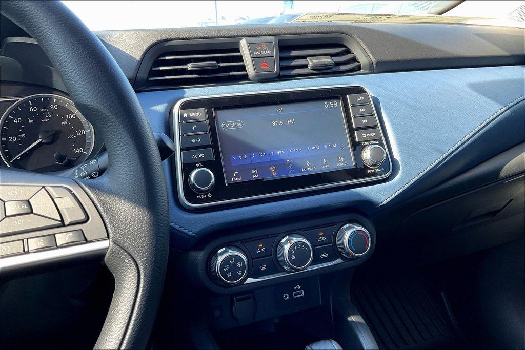 new 2025 Nissan Versa car, priced at $20,076