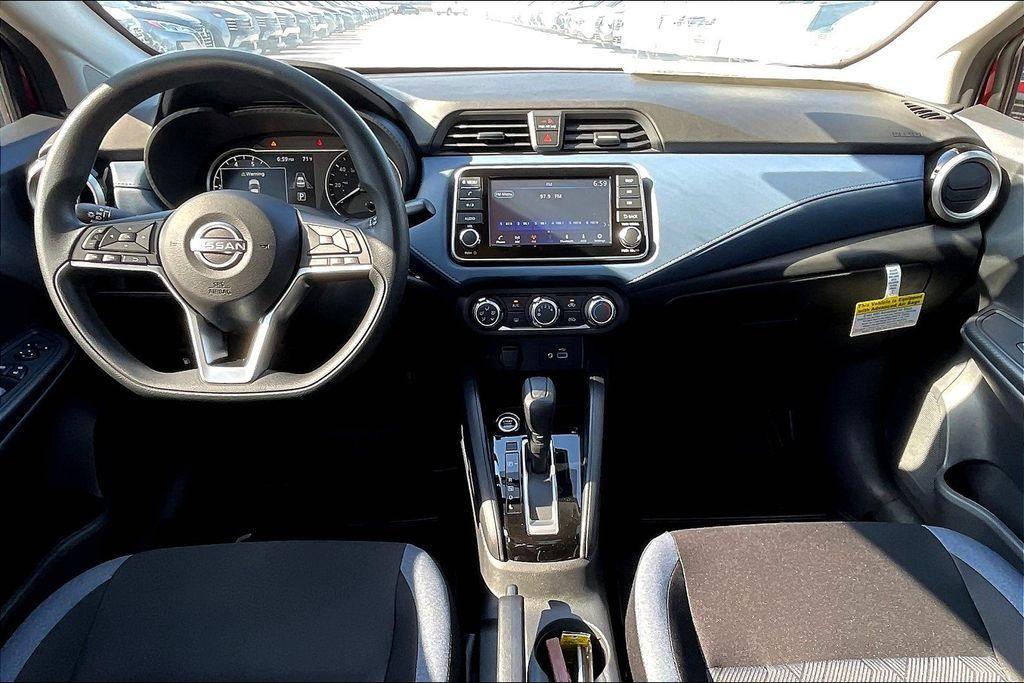new 2025 Nissan Versa car, priced at $20,076