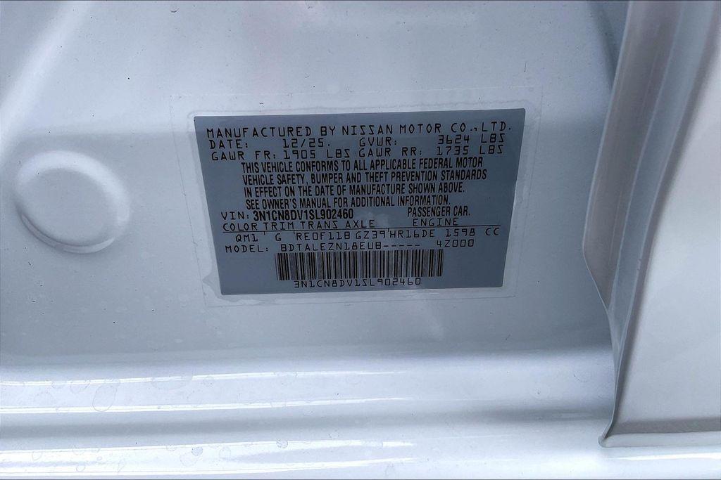 new 2025 Nissan Versa car, priced at $18,517