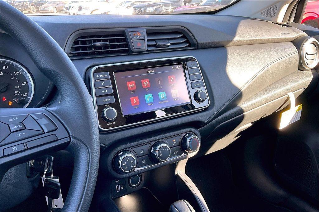 new 2025 Nissan Versa car, priced at $18,517
