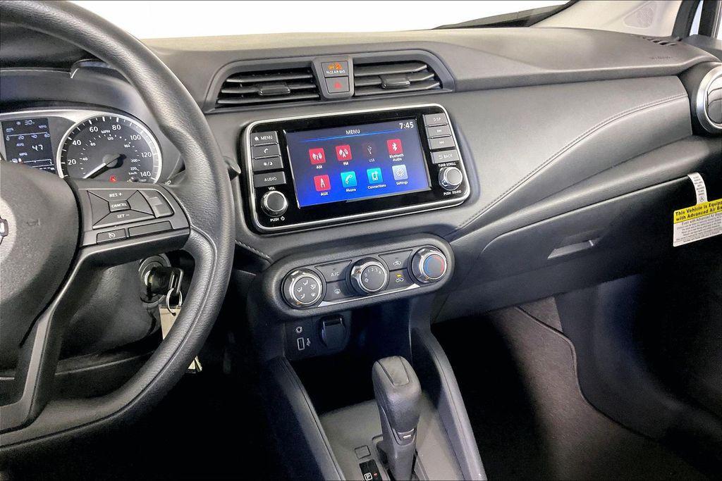 new 2025 Nissan Versa car, priced at $18,517