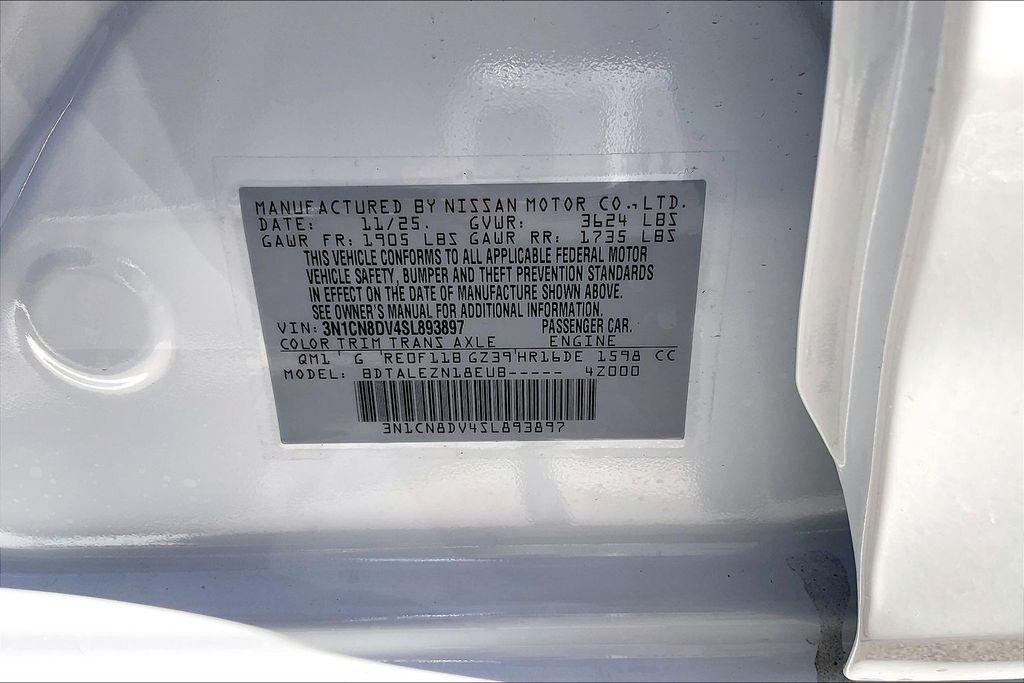 new 2025 Nissan Versa car, priced at $18,517