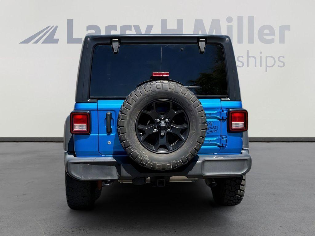 used 2021 Jeep Wrangler Unlimited car, priced at $31,000