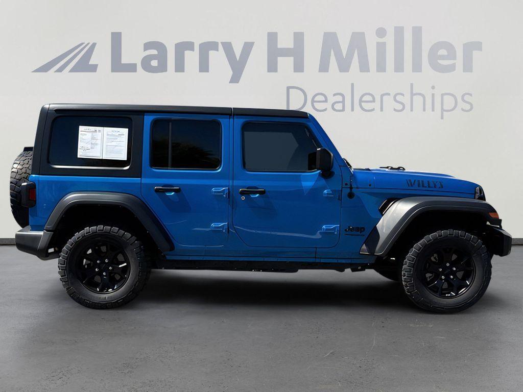 used 2021 Jeep Wrangler Unlimited car, priced at $31,000