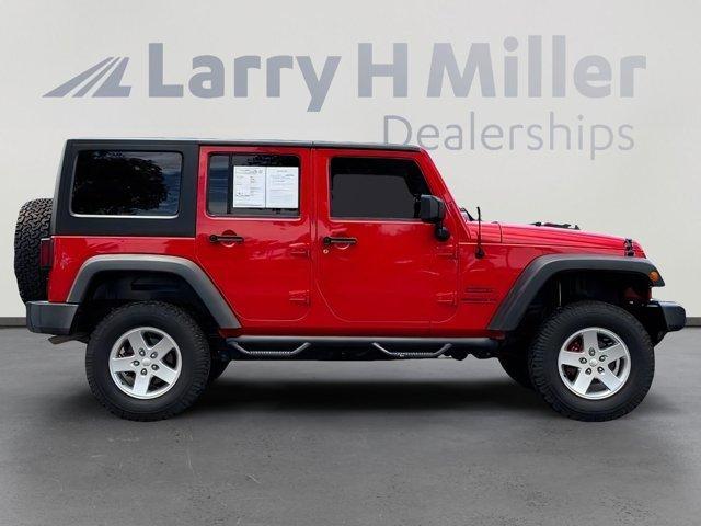 used 2016 Jeep Wrangler Unlimited car, priced at $19,800