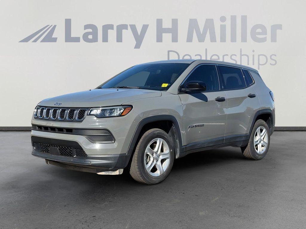 used 2023 Jeep Compass car, priced at $20,500