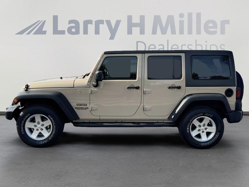 used 2016 Jeep Wrangler Unlimited car, priced at $15,000