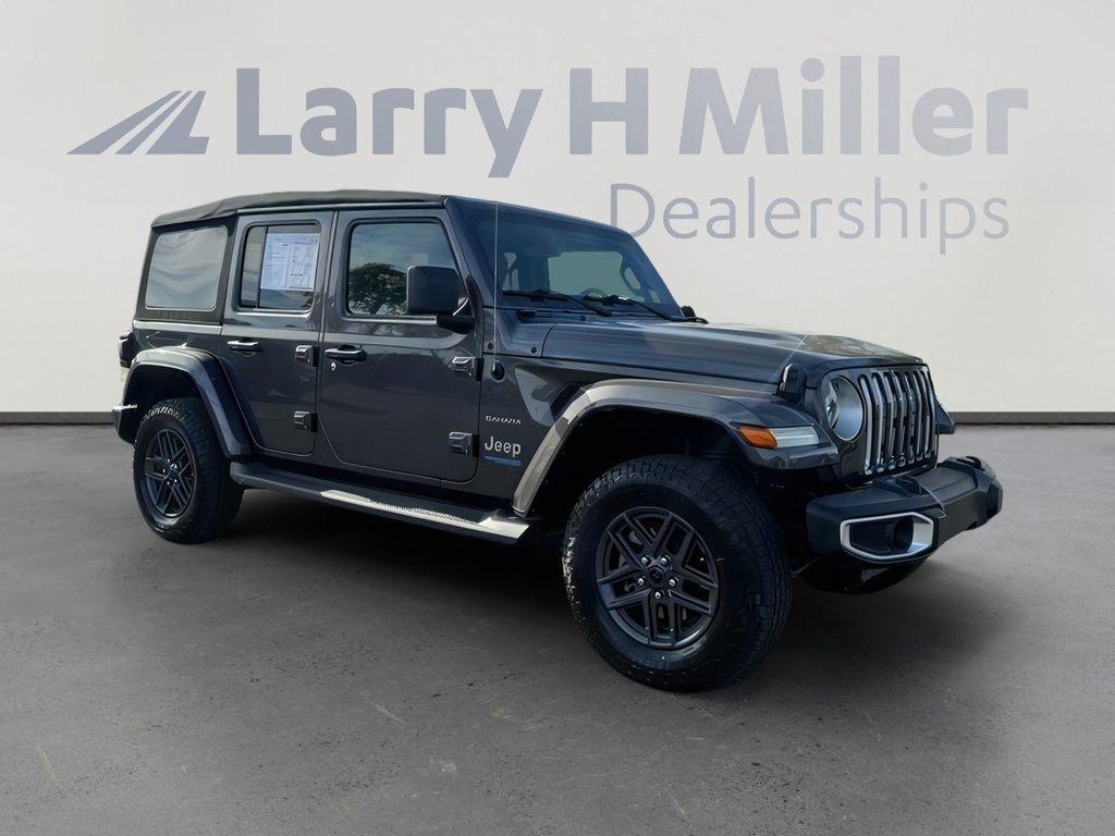 used 2021 Jeep Wrangler Unlimited 4xe car, priced at $25,000
