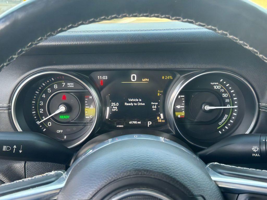 used 2021 Jeep Wrangler Unlimited 4xe car, priced at $25,000