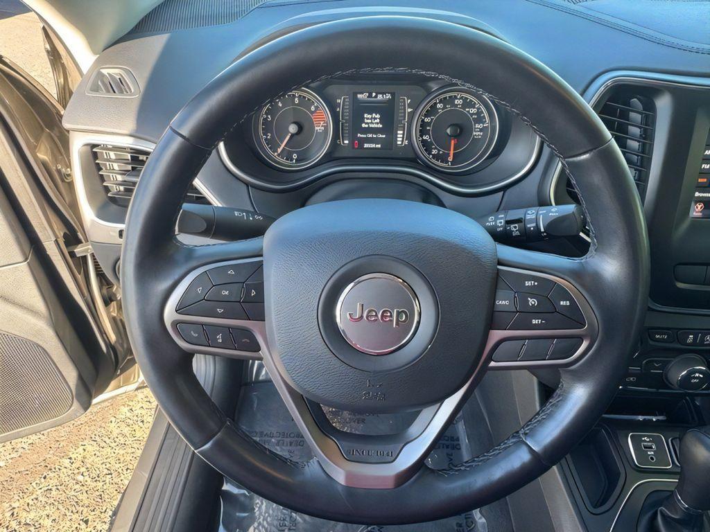 used 2021 Jeep Cherokee car, priced at $18,000