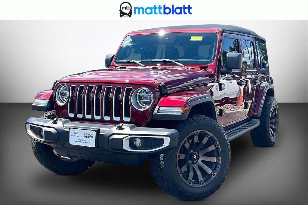 used 2021 Jeep Wrangler Unlimited car, priced at $35,687