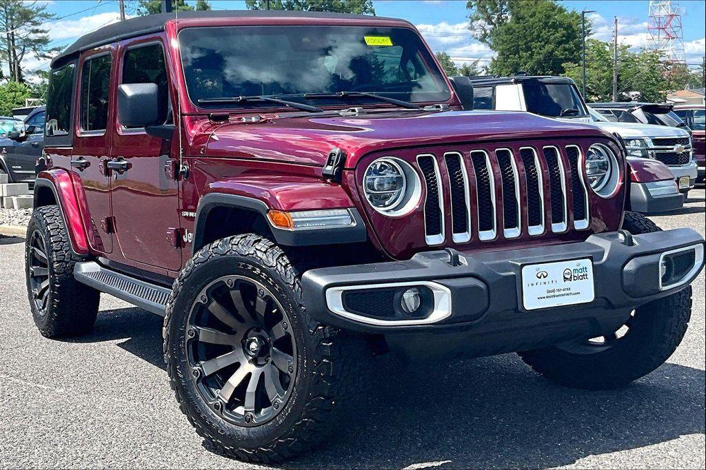 used 2021 Jeep Wrangler Unlimited car, priced at $35,687