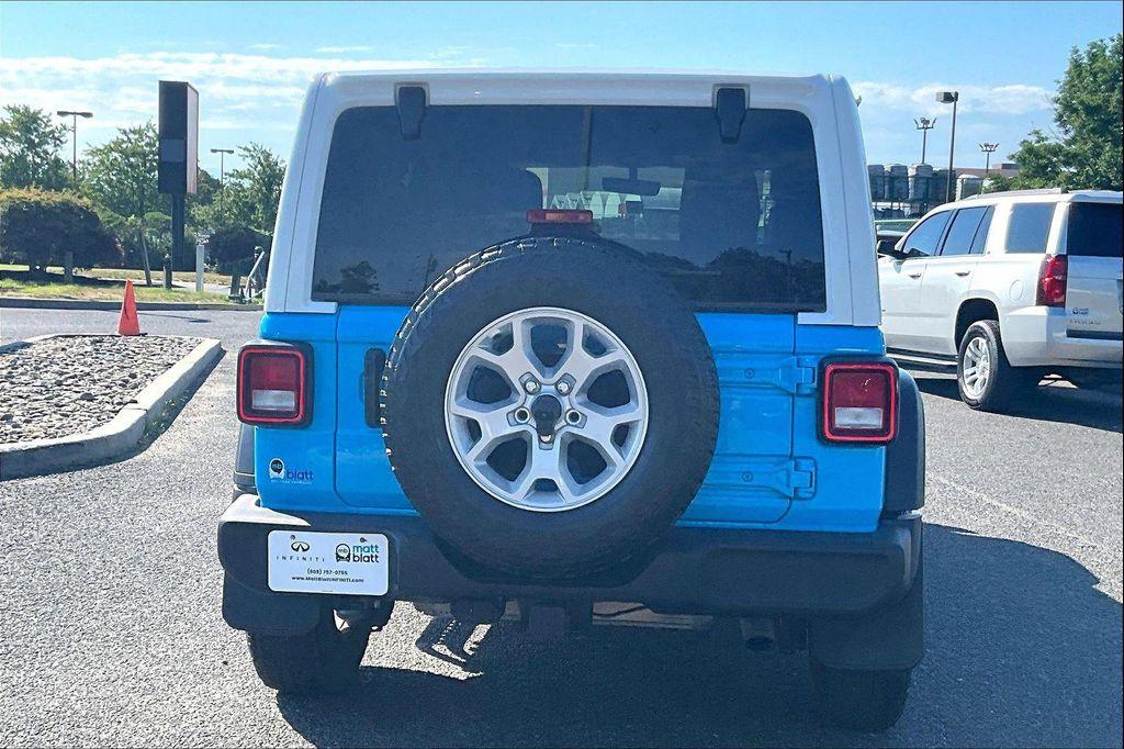 used 2021 Jeep Wrangler Unlimited car, priced at $30,687