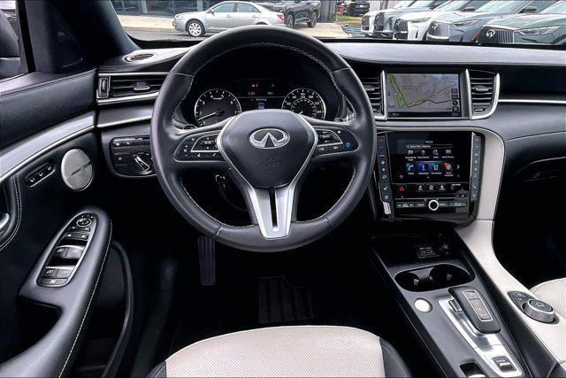 used 2025 INFINITI QX55 car, priced at $45,999
