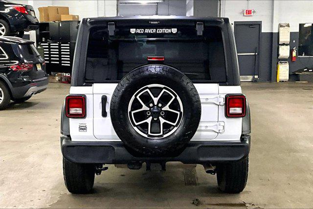 used 2025 Jeep Wrangler car, priced at $33,498