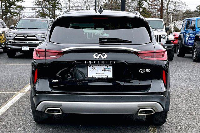 used 2022 INFINITI QX50 car, priced at $27,229