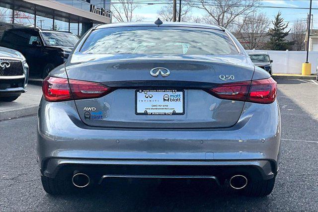 used 2024 INFINITI Q50 car, priced at $38,623