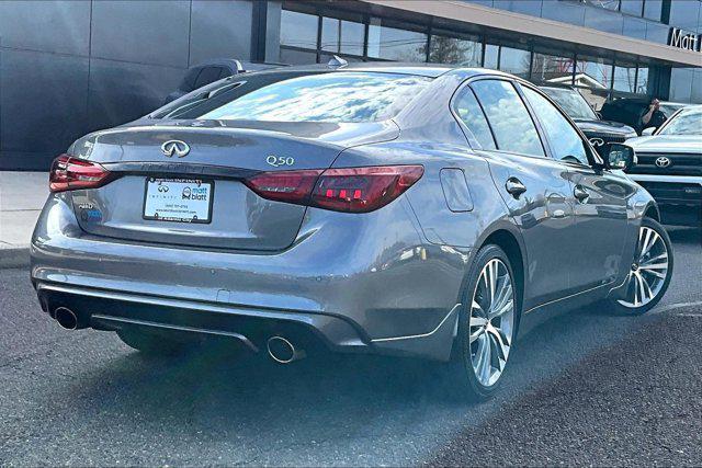used 2024 INFINITI Q50 car, priced at $38,623