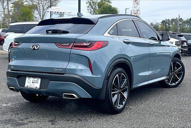 used 2025 INFINITI QX55 car, priced at $39,998