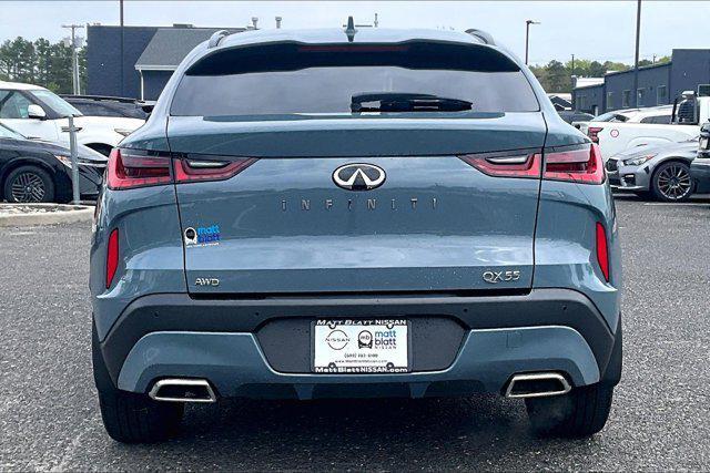 used 2025 INFINITI QX55 car, priced at $39,998