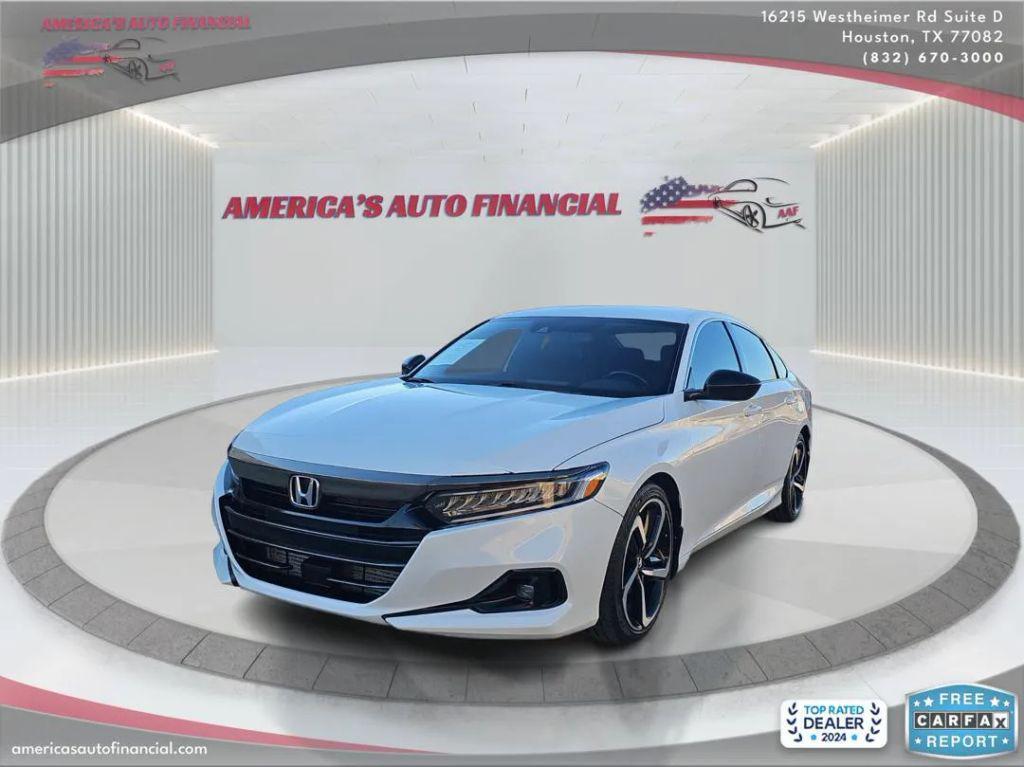 used 2021 Honda Accord car, priced at $19,995