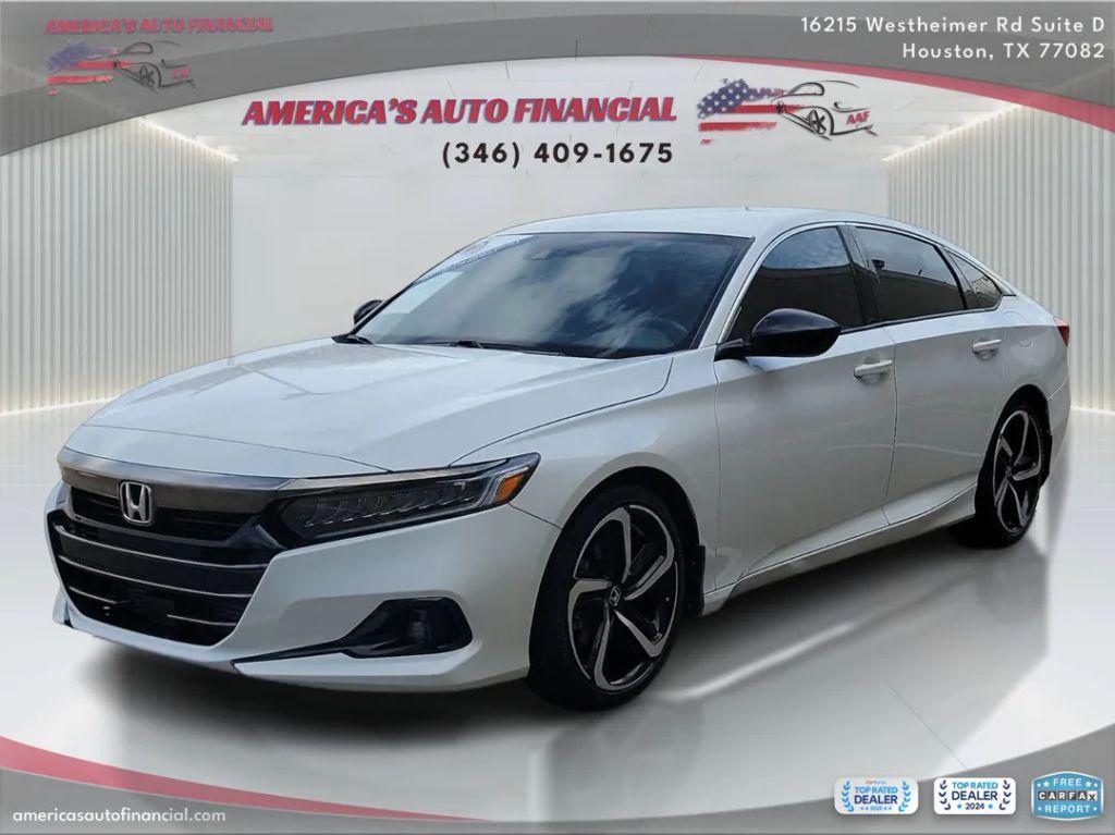 used 2021 Honda Accord car, priced at $22,995