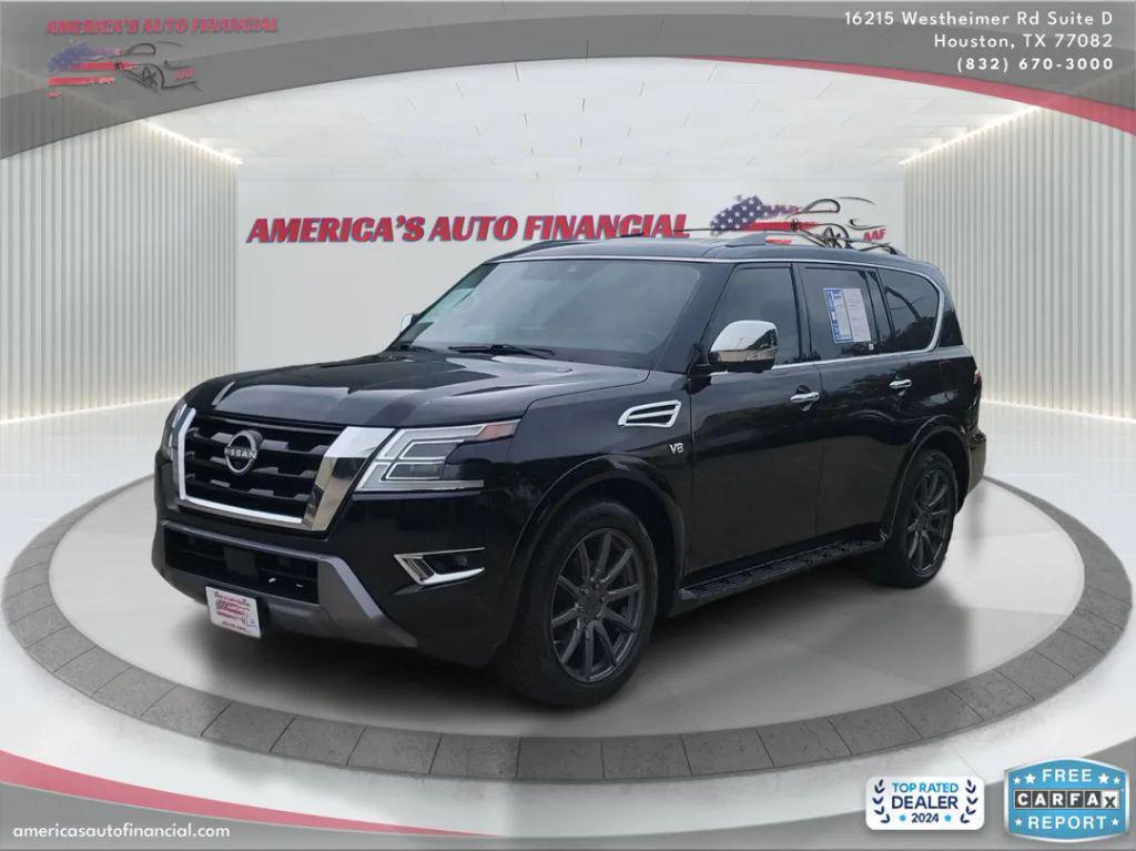 used 2021 Nissan Armada car, priced at $26,995