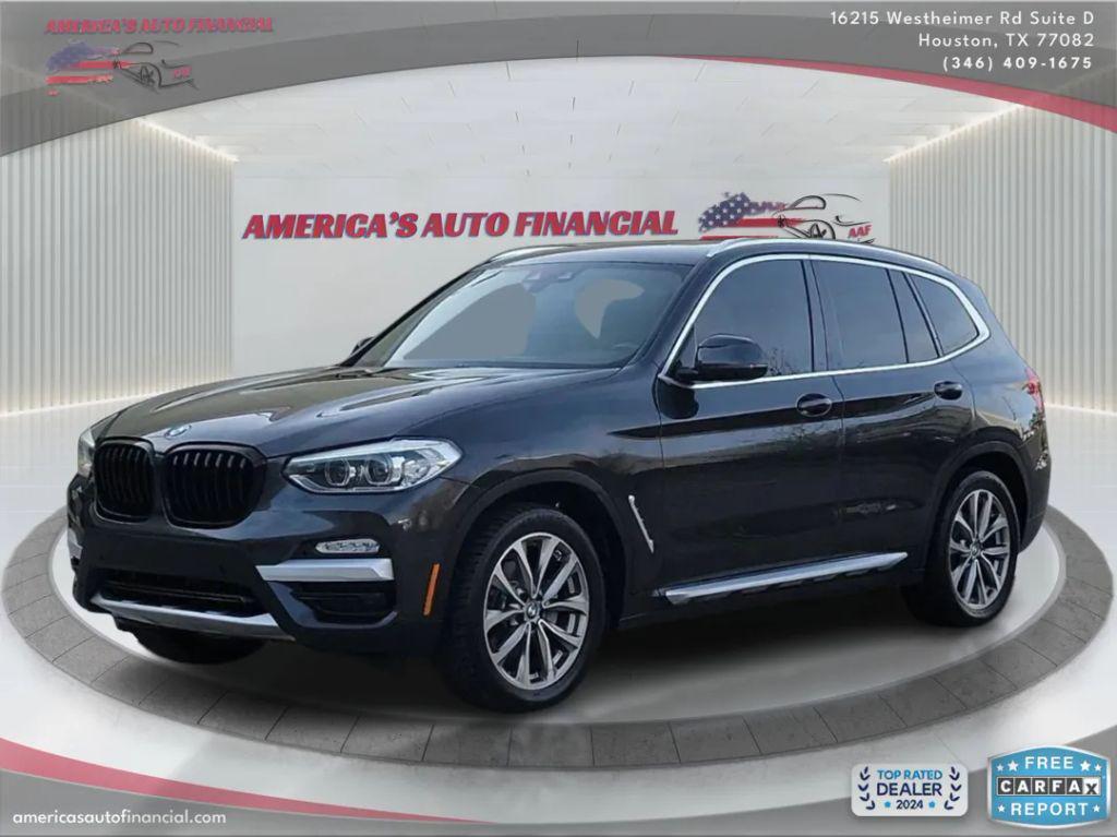 used 2019 BMW X3 car, priced at $17,995