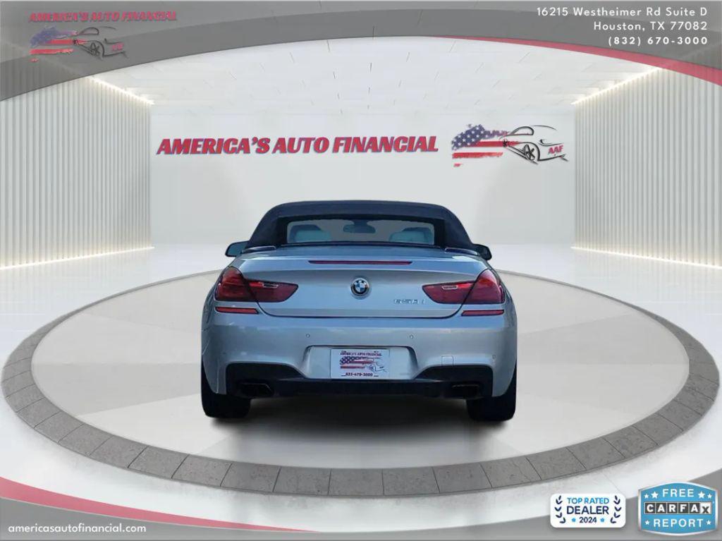 used 2015 BMW 650 car, priced at $18,495