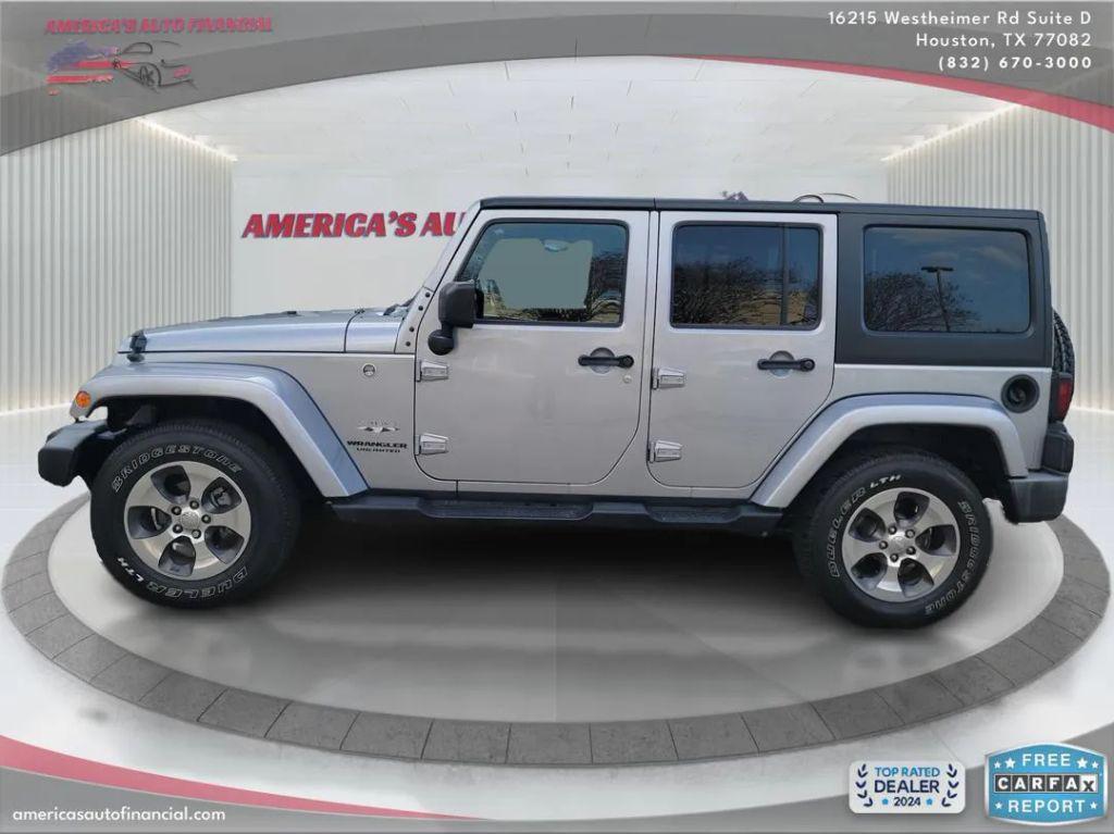 used 2017 Jeep Wrangler Unlimited car, priced at $16,495