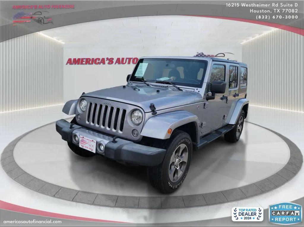 used 2017 Jeep Wrangler Unlimited car, priced at $16,495