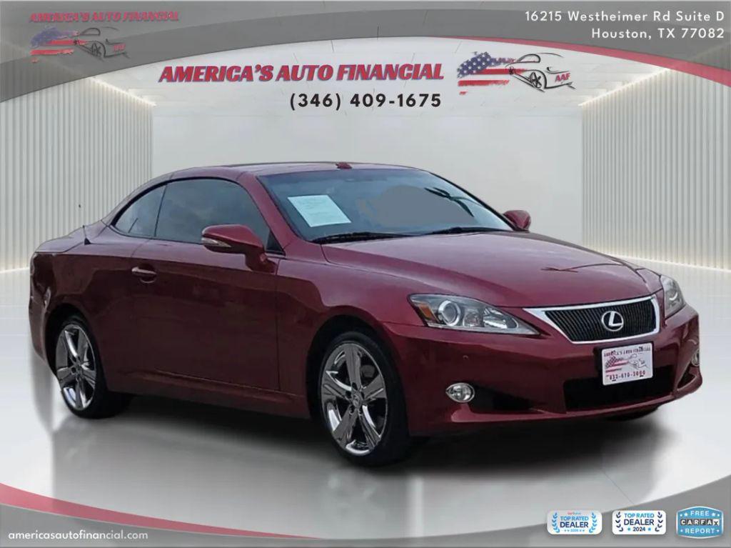 used 2012 Lexus IS 250C car, priced at $13,995