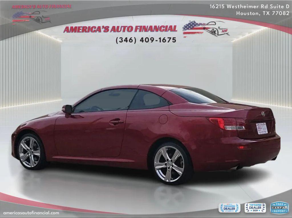 used 2012 Lexus IS 250C car, priced at $13,995