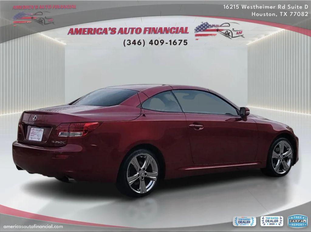 used 2012 Lexus IS 250C car, priced at $13,995