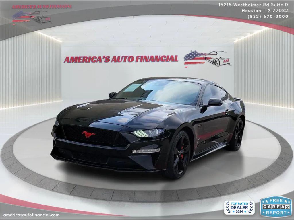 used 2022 Ford Mustang car, priced at $36,995