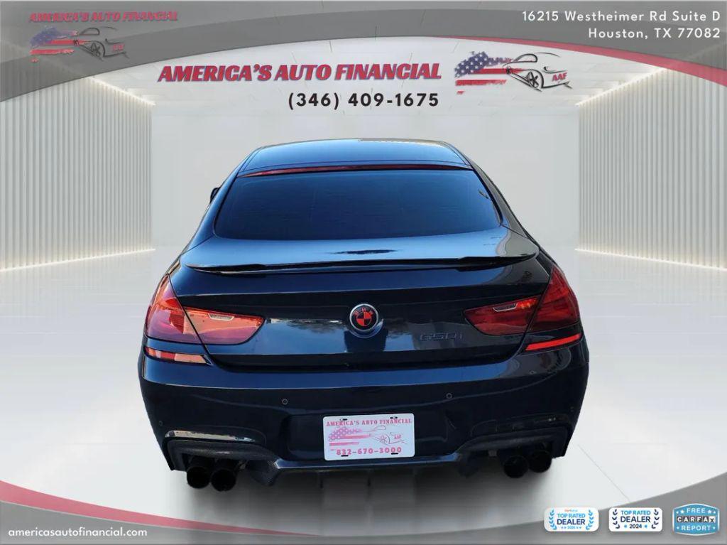 used 2015 BMW 650 Gran Coupe car, priced at $17,495