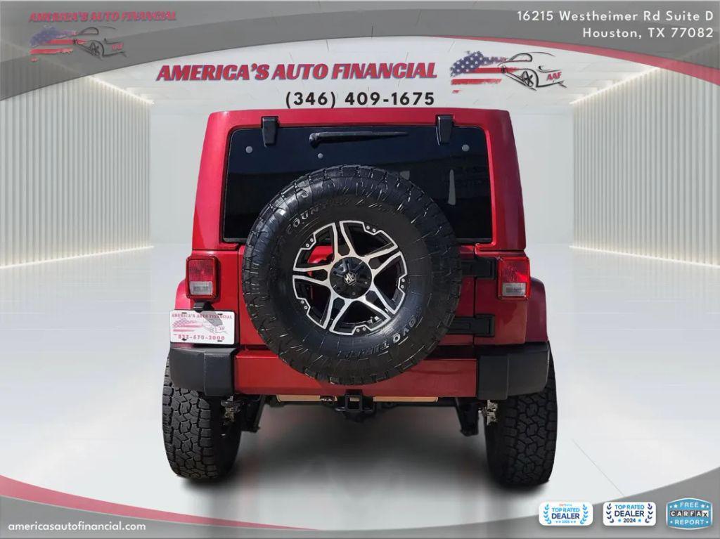 used 2012 Jeep Wrangler Unlimited car, priced at $14,995