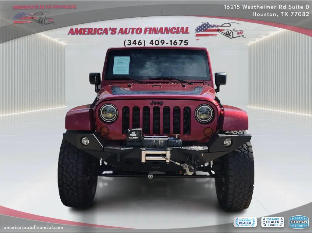 used 2012 Jeep Wrangler Unlimited car, priced at $14,995