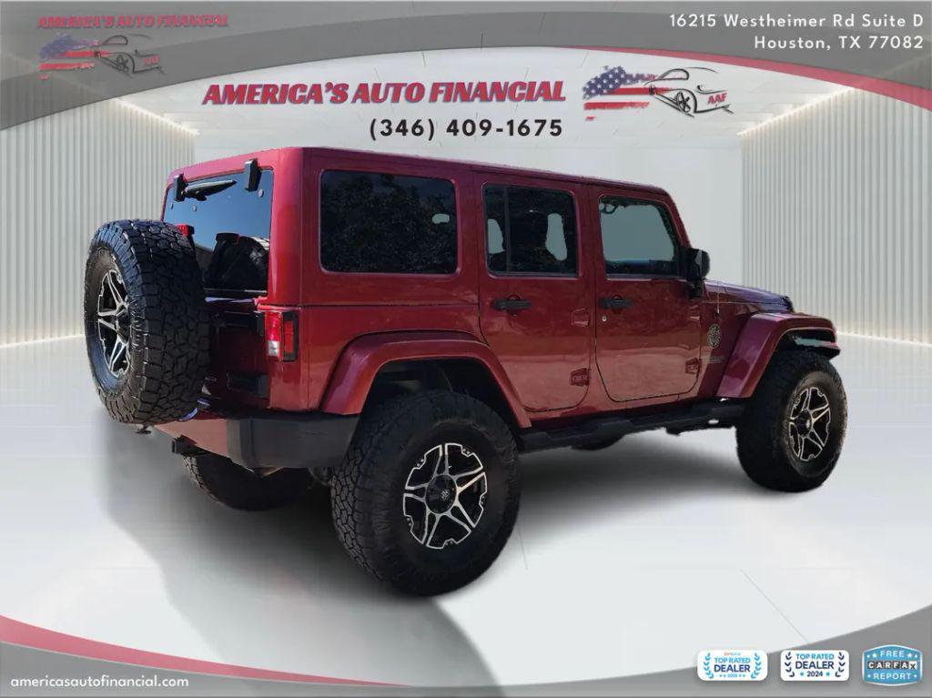 used 2012 Jeep Wrangler Unlimited car, priced at $14,995