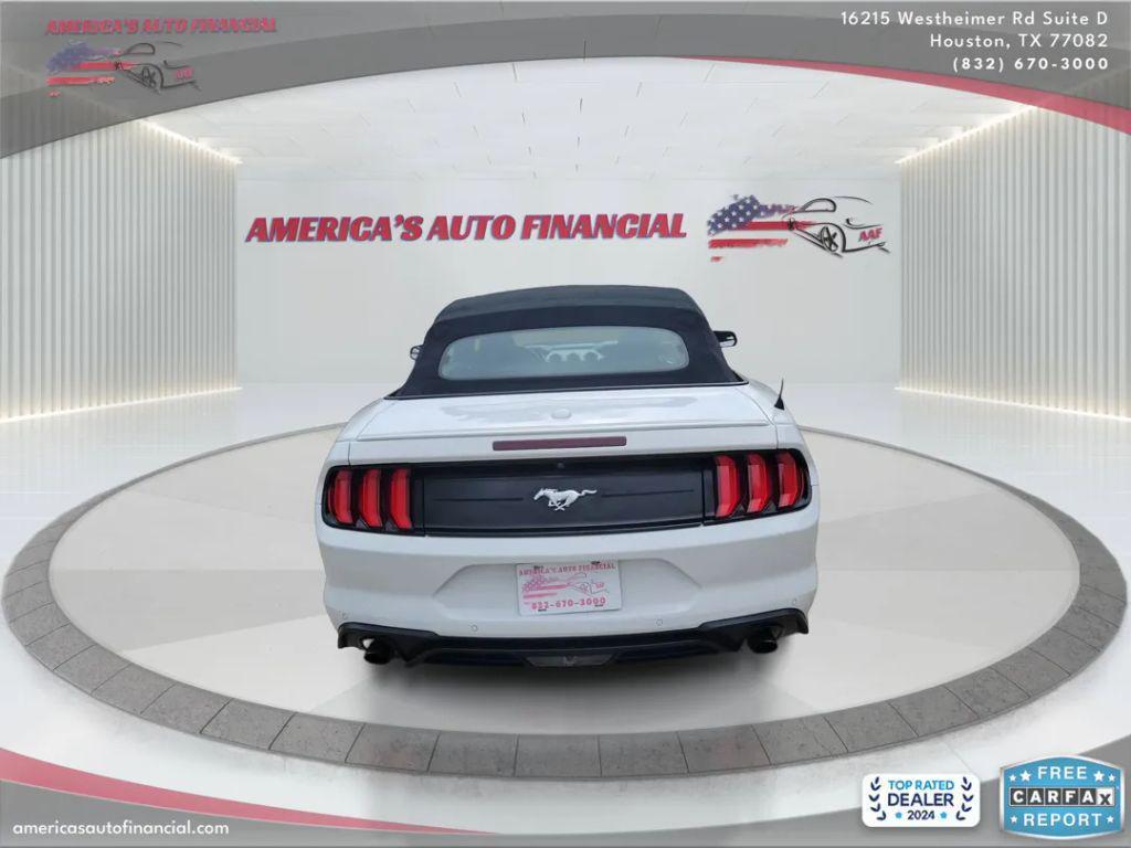 used 2020 Ford Mustang car, priced at $13,995