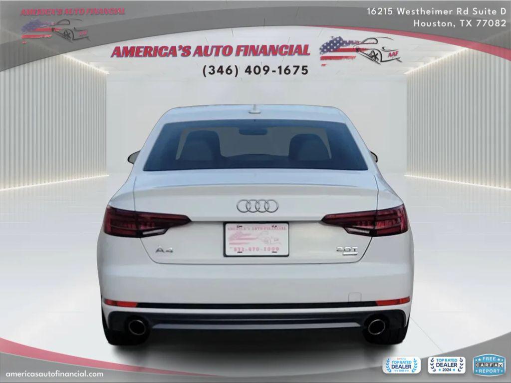used 2018 Audi A4 car, priced at $17,995