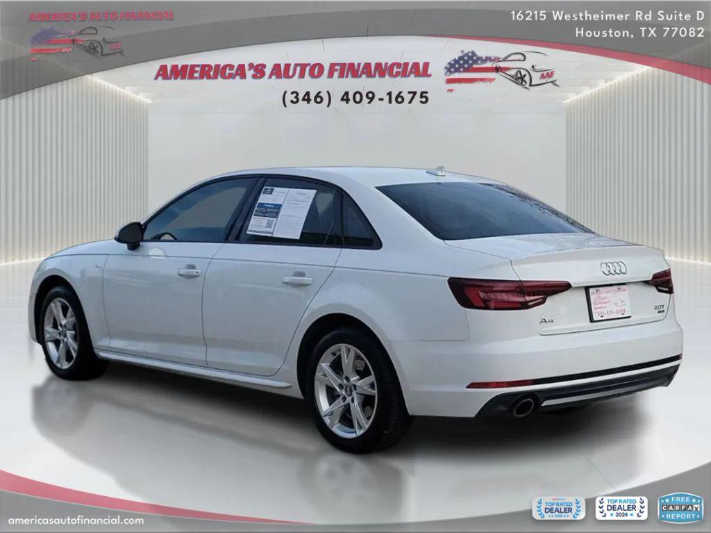 used 2018 Audi A4 car, priced at $17,995