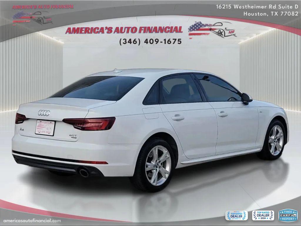 used 2018 Audi A4 car, priced at $17,995