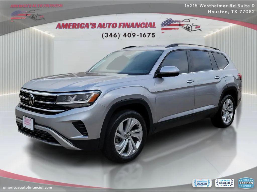 used 2022 Volkswagen Atlas car, priced at $17,995