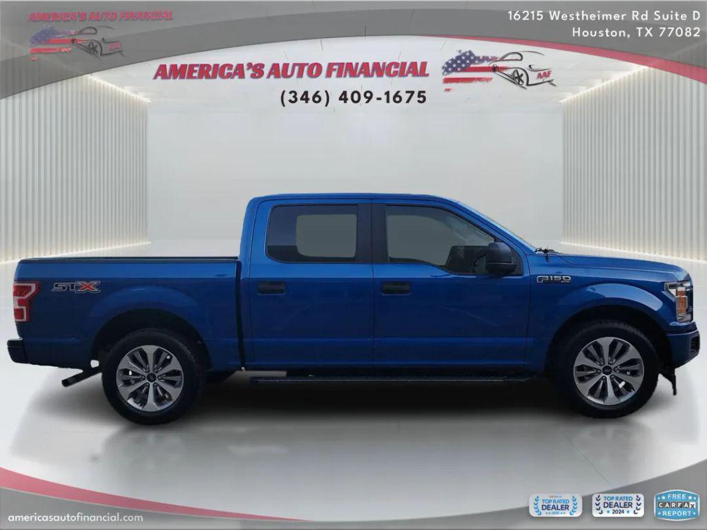 used 2018 Ford F-150 car, priced at $19,495