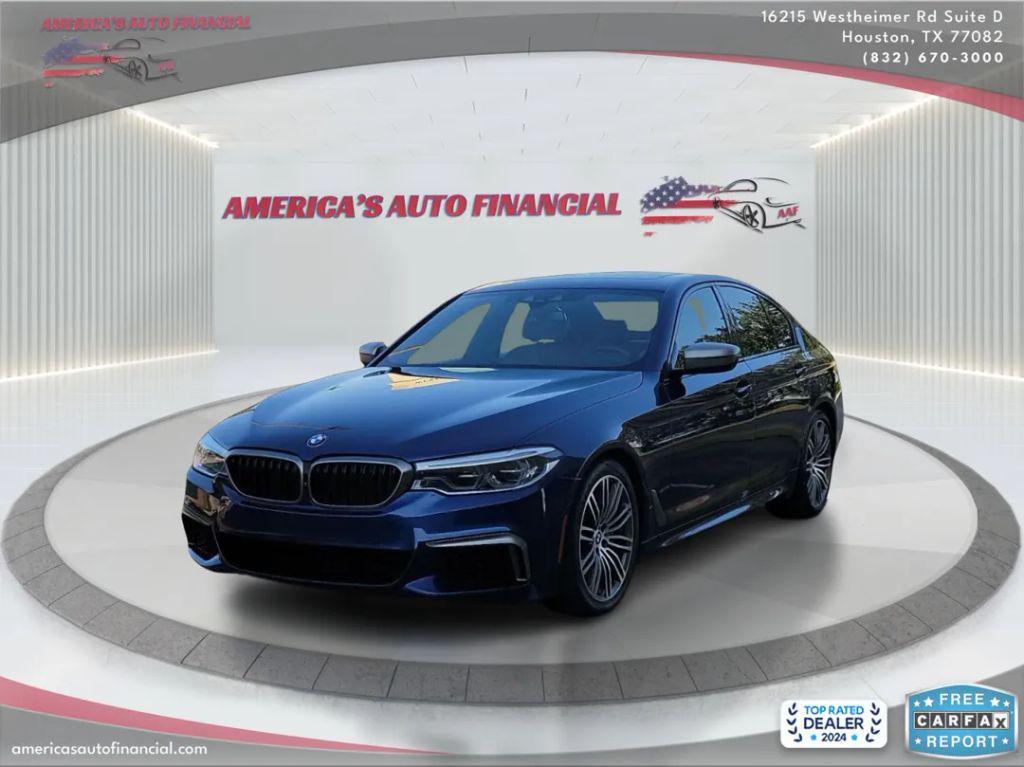 used 2019 BMW M550 car, priced at $24,495