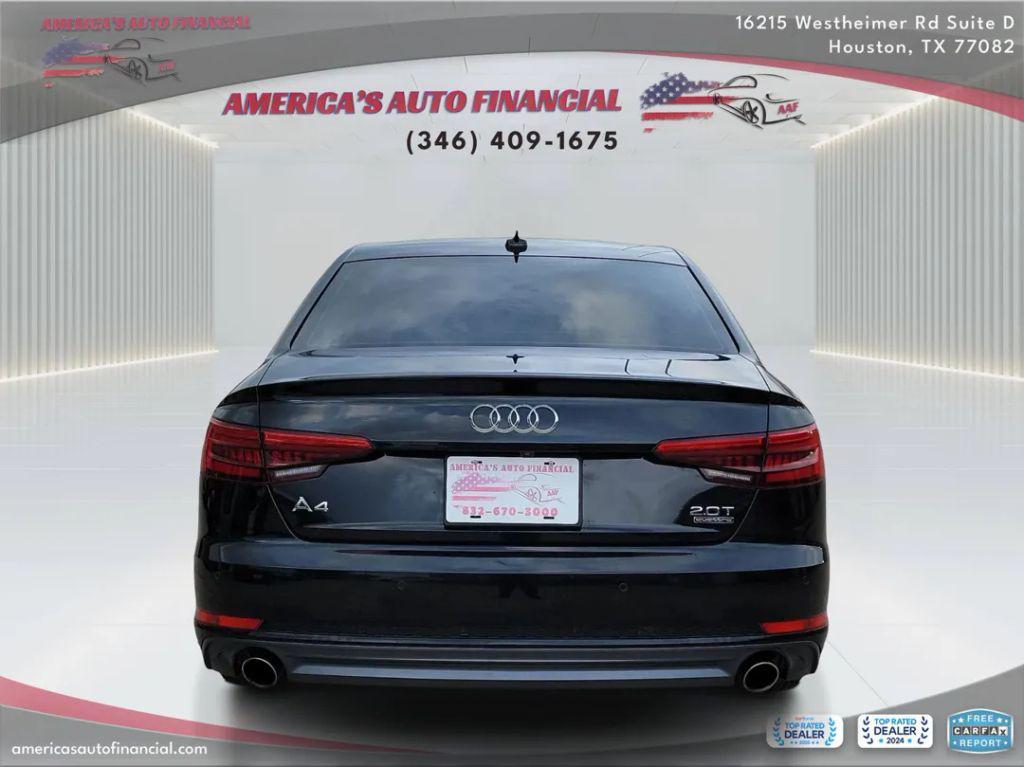 used 2017 Audi A4 car, priced at $14,995