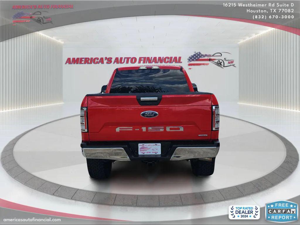 used 2018 Ford F-150 car, priced at $19,995