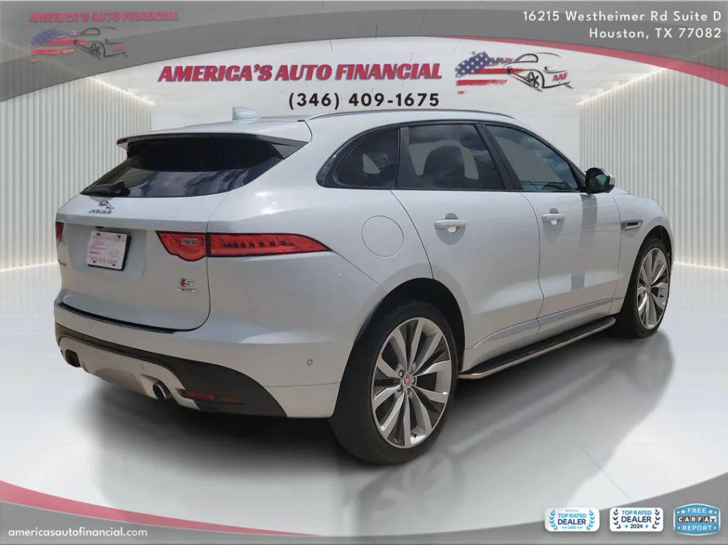 used 2018 Jaguar F-PACE car, priced at $14,495