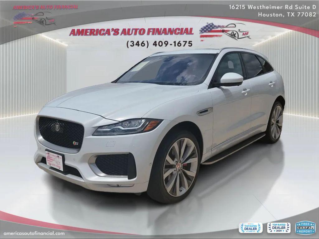 used 2018 Jaguar F-PACE car, priced at $14,495